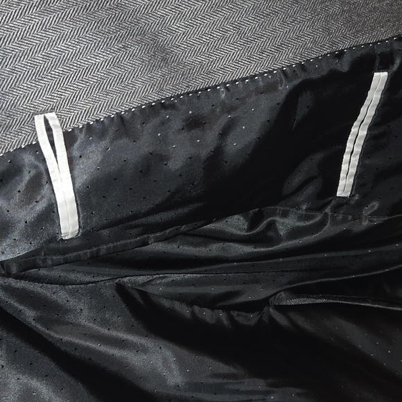 Grey Tommy Hilfiger Herringbone Blazer - Picture 8 of 9